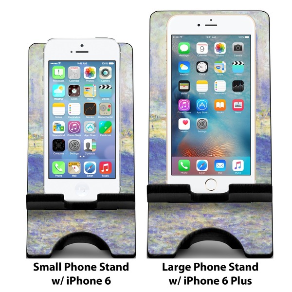 Waterloo Bridge Compare Phone Stand Sizes - with iPhones