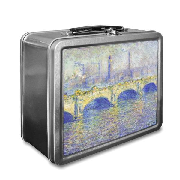 Custom Waterloo Bridge by Claude Monet Lunch Box