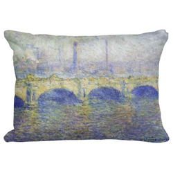 Waterloo Bridge by Claude Monet Decorative Baby Pillowcase - 16"x12"