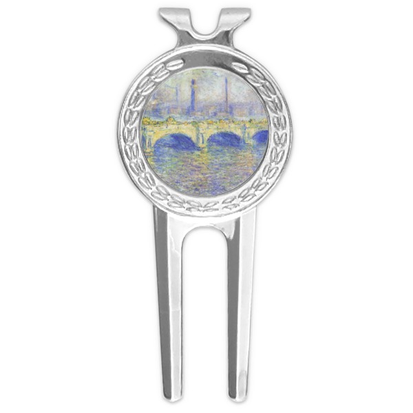 Custom Waterloo Bridge by Claude Monet Golf Divot Tool & Ball Marker