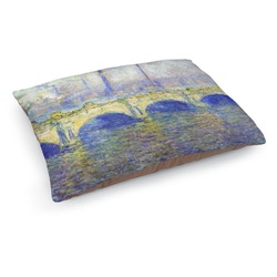 Waterloo Bridge by Claude Monet Dog Bed - Medium