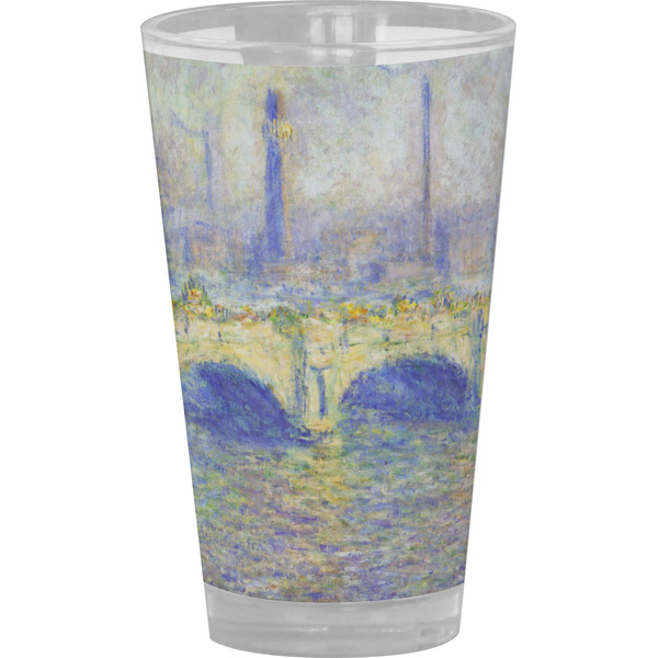 Custom Waterloo Bridge by Claude Monet Pint Glass - Full Color
