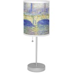Waterloo Bridge by Claude Monet 7" Drum Lamp with Shade Polyester