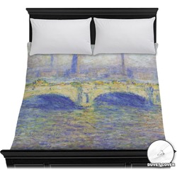 Waterloo Bridge by Claude Monet Duvet Cover - Full / Queen