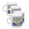 Waterloo Bridge by Claude Monet Espresso Cup Group of Four Front