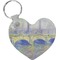 Waterloo Bridge Heart Keychain (Personalized)
