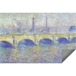 Waterloo Bridge by Claude Monet Indoor / Outdoor Rug - 6'x8'