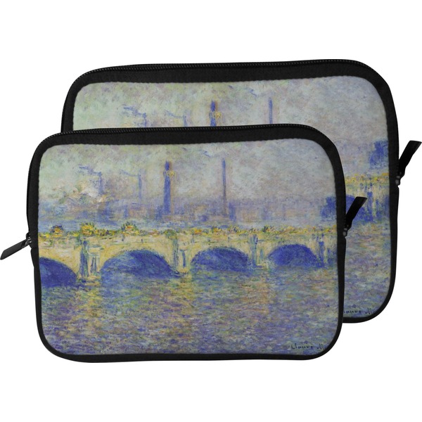 Waterloo Bridge Laptop Sleeve (Size Comparison)