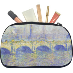 Waterloo Bridge by Claude Monet Makeup / Cosmetic Bag - Medium