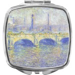 Waterloo Bridge by Claude Monet Compact Makeup Mirror