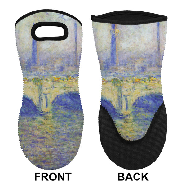 Waterloo Bridge Neoprene Oven Mitt (Front & Back)