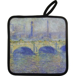 Waterloo Bridge by Claude Monet Pot Holder