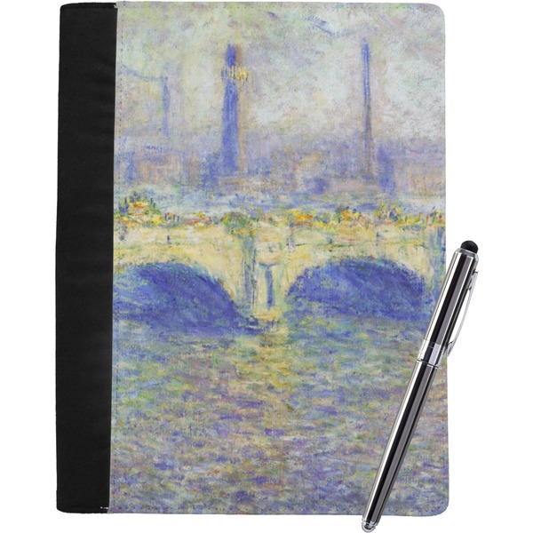 Custom Waterloo Bridge by Claude Monet Notebook Padfolio - Large
