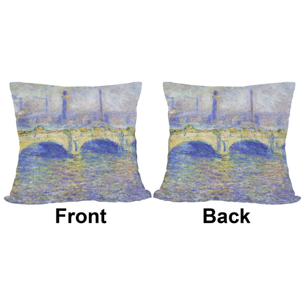 Waterloo Bridge Outdoor Pillow - 16x16