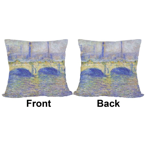 Waterloo Bridge Outdoor Pillow - 18x18