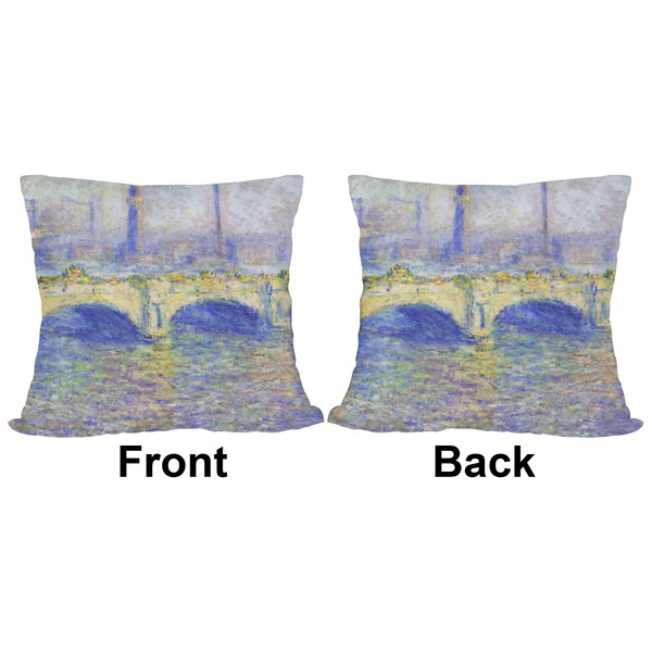 Waterloo Bridge Outdoor Pillow - 20x20