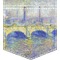 Waterloo Bridge by Claude Monet Iron On Faux Pocket