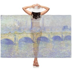 Waterloo Bridge by Claude Monet Sheer Sarong