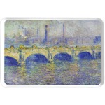 Waterloo Bridge by Claude Monet Serving Tray