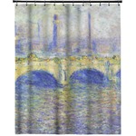 Waterloo Bridge by Claude Monet Extra Long Shower Curtain - 70"x84"