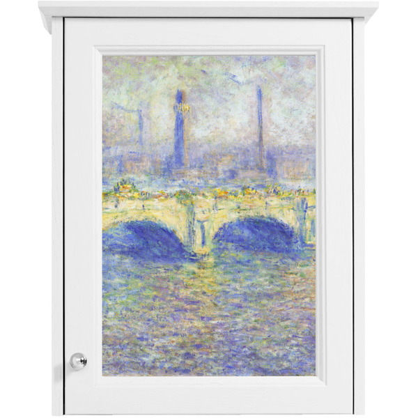 Waterloo Bridge Single White Cabinet Decal