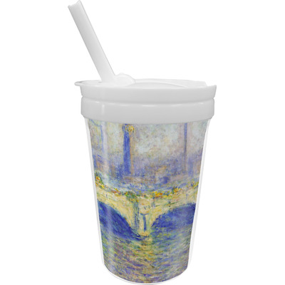 Waterloo Bridge by Claude Monet Sippy Cup with Straw