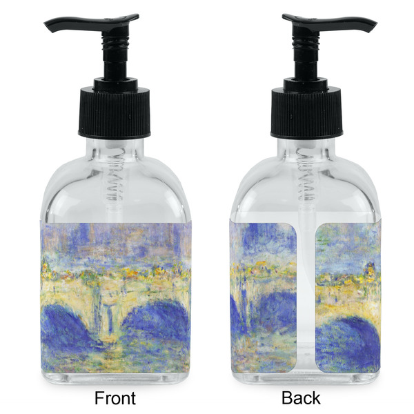 Waterloo Bridge by Claude Monet Glass Soap/Lotion Dispenser - Approval