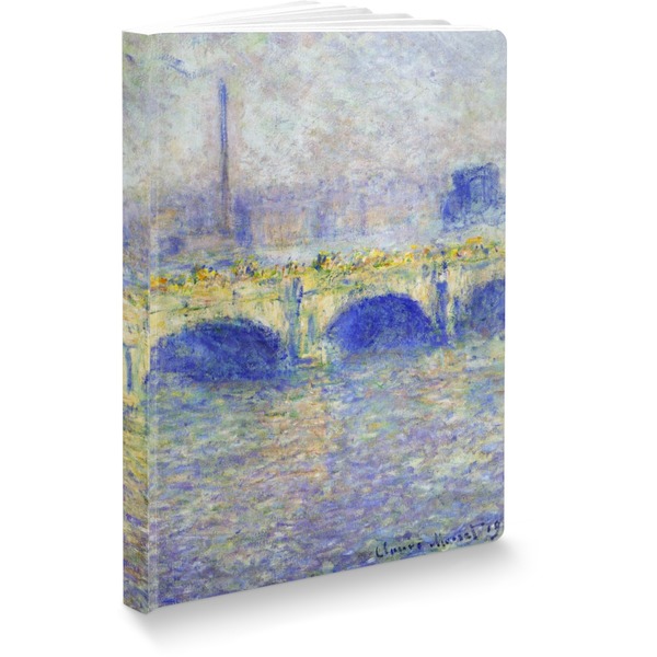 Custom Waterloo Bridge by Claude Monet Softbound Notebook
