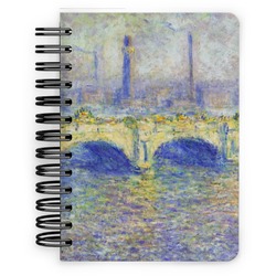 Waterloo Bridge by Claude Monet Spiral Notebook - 5x7