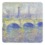 Waterloo Bridge by Claude Monet Square Decal
