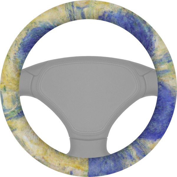 Custom Waterloo Bridge by Claude Monet Steering Wheel Cover