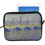 Waterloo Bridge by Claude Monet Tablet Case / Sleeve - Large