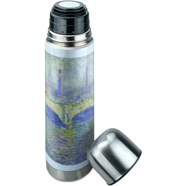 Waterloo Bridge Thermos - Lid Off