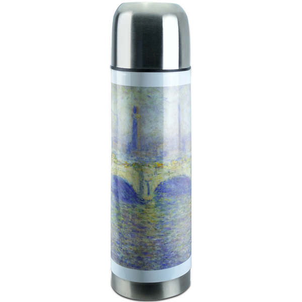 Custom Waterloo Bridge by Claude Monet Stainless Steel Thermos
