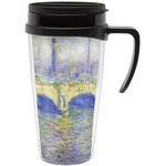 Waterloo Bridge by Claude Monet Acrylic Travel Mug with Handle