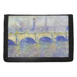 Waterloo Bridge by Claude Monet Trifold Wallet