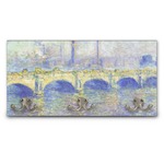 Waterloo Bridge by Claude Monet Wall Mounted Coat Rack