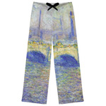 Waterloo Bridge by Claude Monet Womens Pajama Pants