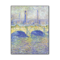 Waterloo Bridge by Claude Monet Wood Print - 11x14