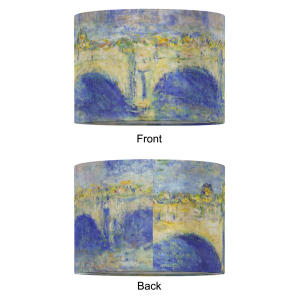 Waterloo Bridge by Claude Monet 12" Drum Lampshade - APPROVAL (Fabric)