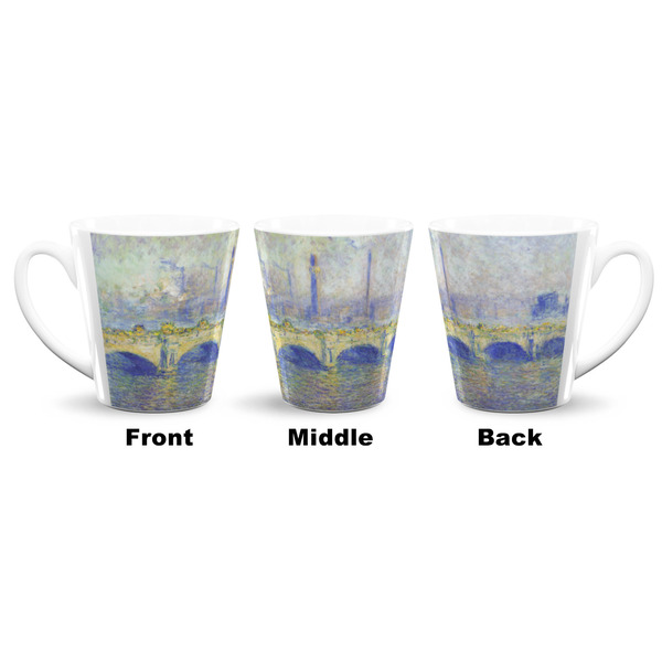 Waterloo Bridge by Claude Monet 12 Oz Latte Mug - Approval