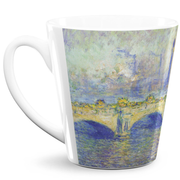 Custom Waterloo Bridge by Claude Monet 12 Oz Latte Mug