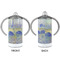 Waterloo Bridge by Claude Monet 12 oz Stainless Steel Sippy Cups - APPROVAL