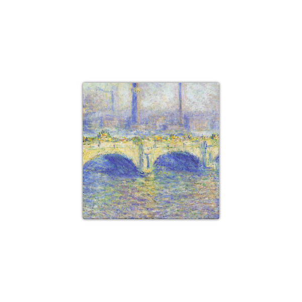 Waterloo Bridge by Claude Monet 12x12 - Canvas Print - Front View
