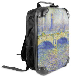 Waterloo Bridge by Claude Monet Kids Hard Shell Backpack