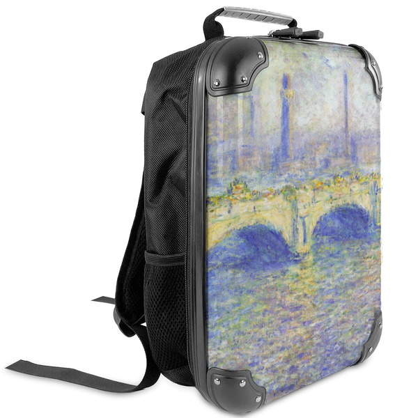 Custom Waterloo Bridge by Claude Monet Kids Hard Shell Backpack