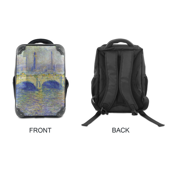 Waterloo Bridge by Claude Monet 15" Backpack - APPROVAL