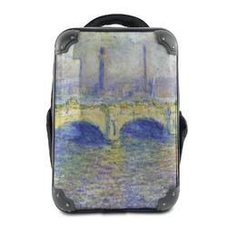 Waterloo Bridge by Claude Monet 15" Hard Shell Backpack