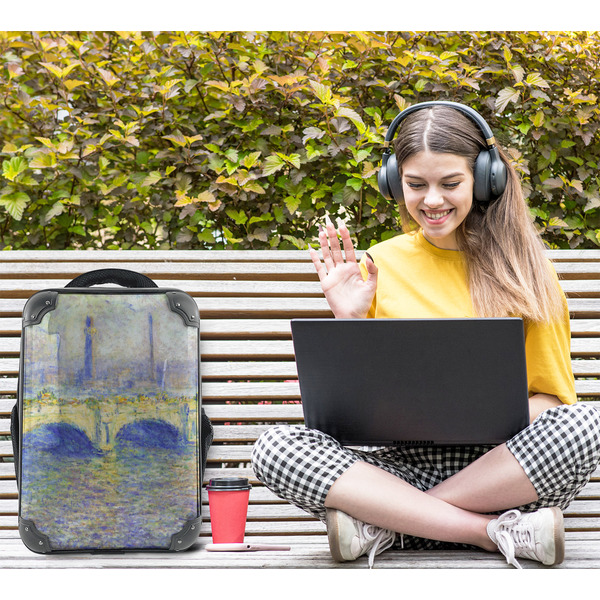 Waterloo Bridge by Claude Monet 15" Backpack - LIFESTYLE