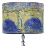 Waterloo Bridge by Claude Monet 16" Drum Lamp Shade - Fabric
